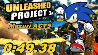 Sonic Generations - Mazuri Act 5 - Speed Run - 0:49.38