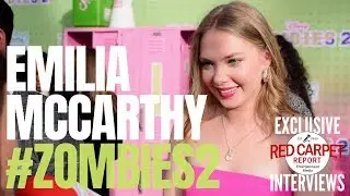 Emilia McCarthy interviewed at Zombies 2 special screening at Disney Studios #DisneyChannel