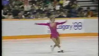 Elizabeth Manley (CAN) - 1988 Calgary, Ladies' Long Program