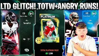 LTD GLITCH! THIS IS INSANE! TOTW WEEK 8 AND ANGRY RUNS!