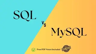 SQL vs MySQL | Differences Between SQL & MySQL