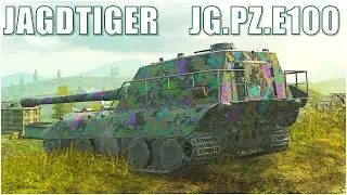 Jg.Pz.E100 & Jagdtiger ● WoT Blitz