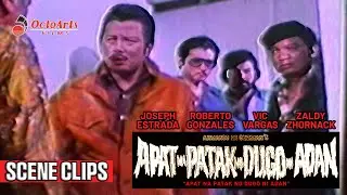 APAT NA PATAK NG DUGO NI ADAN (1971) | SCENE CLIPS 1 | Joseph Estrada, Vic Vargas, Roberto Gonzalez