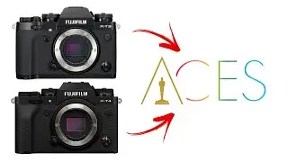 Fuji X-T3, Fuji X-T4 Flog to ACES in Davinci Resolve!