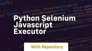 python selenium javascript executor