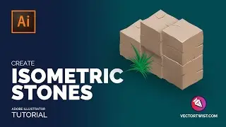 How To Create Isometric Vector Stones in Illustrator