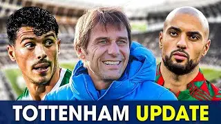 Spurs & Conte To RESUME Contract Talks • Tottenham IN For Pedro Porro • Conte LIKES Amrabat [UPDATE]