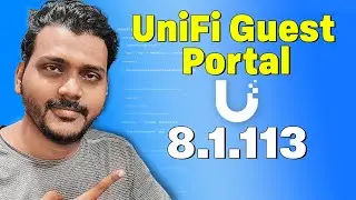 UniFi Guest Portal 8.1.113 | Setup Tutorial