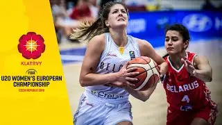 Belgium v Belarus - Full Game - FIBA U20 Womens European Championship 2019