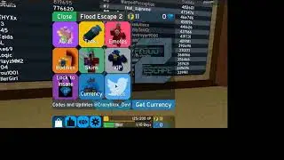 ROBLOX FLOOD ESCAPE CODE FOR 100 DIAMONDS