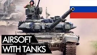 Real Tanks in Airsoft - Russian Milsim Wargame 9 - Vlog