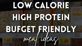 Low Calorie, High Protein-Budget friendly  meal ideas! #caloriedeficitdiet #highproteinmeals