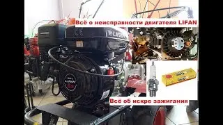 Всё о неисправности двигателя LIFAN всё об искре зажигания на китайском двигателе Лифан