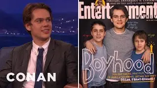 Ellar Coltrane Grew Up On Camera | CONAN on TBS