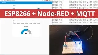 [DEMO] ESP8266 and Node-RED with MQTT (Publish and Subscribe)