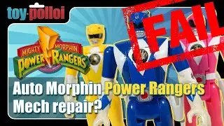 Auto Morphin Power Rangers mechanism repair / Fail - Toy Polloi