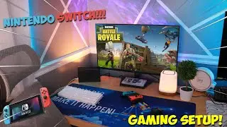 I Built The Ultimate Nintendo Switch Gaming Setup!