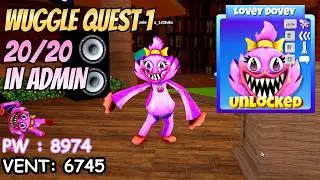 [WUGGLE QUEST 1] ALL LOCATIONS TO FIND LOVEY DOVEY in Morph World ADMIN