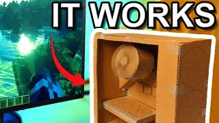 I made a WORKING cardboard PC