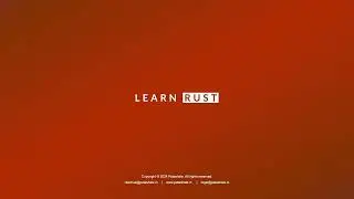 Learn Rust | Title Animation