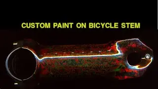 Repair paint dent with 24k gold and stem custom paint