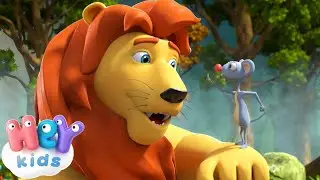 IL LEONE E IL TOPO favola 🦁 Storie della buonanotte per bambini - HeyKids Italiano