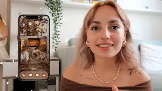 COME PERSONALIZZARE il proprio IPHONE *aesthetic iPhone 15 tutorial*📱🍂✨🤎 | vanessa russo vidali