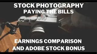 Stock photography passive income paying the bills- Earnings comparison for Adobe Stock/Shutterstock