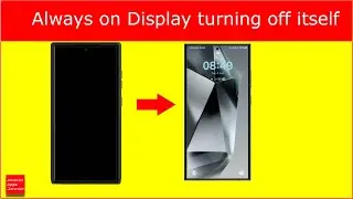 Always on Display not working | Always on display turning off itself | Always on display disabled