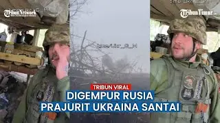 Sangarnya Bombardir Rusia di Titik Pertahanan Ukraina