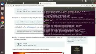 How to Install Sublime Text 3 on Linux (Ubuntu 18.04)