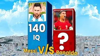 Comparison:  Messi VS Ronaldo ►3D