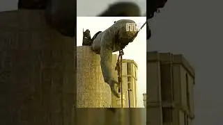 Saddam Hussein's Statue Toppled in Baghdad's Firdos Square (2003)