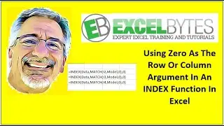 Using Zero As The Row Or Column Argument In An INDEX Function In Excel