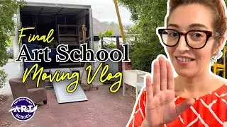 FINAL Art School Vlog // Empty House Tour & New School!