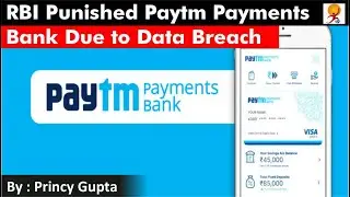 Paytm Payments Bank Punished by RBI due to Data Breach