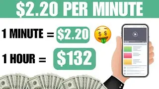 Earn $2.20/Min Just By Watching Videos *(LATEST METHOD)* | Make Money Online 2024