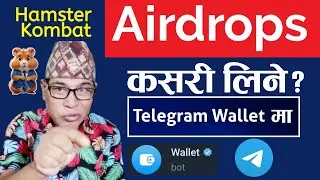 How To Set up Wallet in Telegram | Get Hamster Kombat Airdrops Income in Telegram Wallet