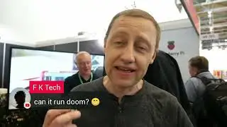 Raspberry Pi Pico RP2040 at Embedded World 2022 (from my day3 livestreaming)