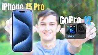 iPhone 15 pro vs GoPro 12 | No NEED for a GoPro?