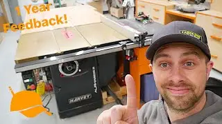 Cons and Pros of the Harvey Alpha HW110s Table Saw! I can finally give you a good review!