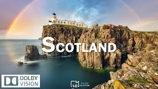 Scotland 4K Amazing Aerial Film - Calming Piano Music - Amazing Nature