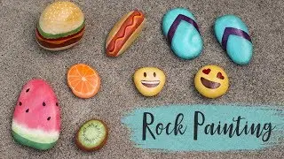 5 Fun Rock Painting Ideas! ☀️ Summer Craft Ideas