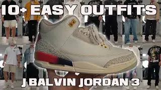 10+ Outfits feat. J Balvin Jordan 3 Medellín Sunset - THESE SNEAKERS ARE BETTER THAN YOU THOUGHT!