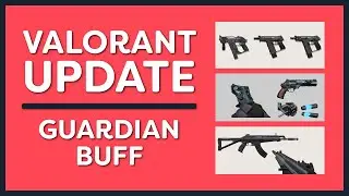 VALORANT -  Patch 1.03 Update Overview - Guardian Buff, Overtime + Surrender Changes