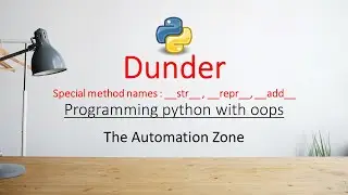 Special method names or Dunder __str__ , __repr__ , __add__  - Python OOPs 08