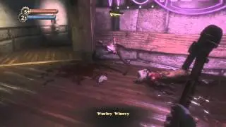 Bioshock: Awkward Splicer Yoga Glitch 4