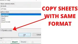 how to copy excel sheet to another excel file with same layout and format