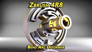 Zbrush 4R8 Bend Arc Deformer