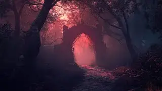 Relaxing Gothic Music – Woods of Crimson Foreboding | Dark, Mystery